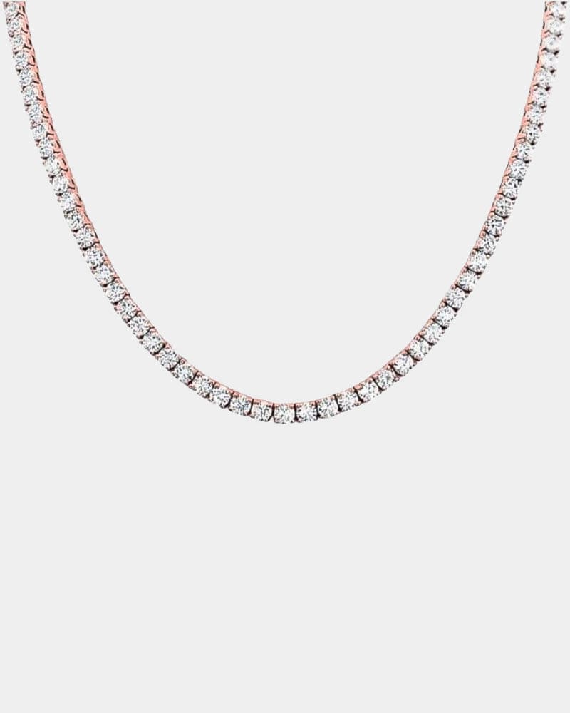 Tennis Chain Rose Gold – The Jeweller Plug