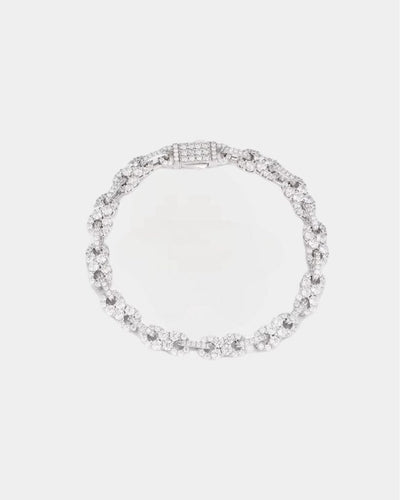 Bracelet Moissanite Infinite Cuban Bracelet
