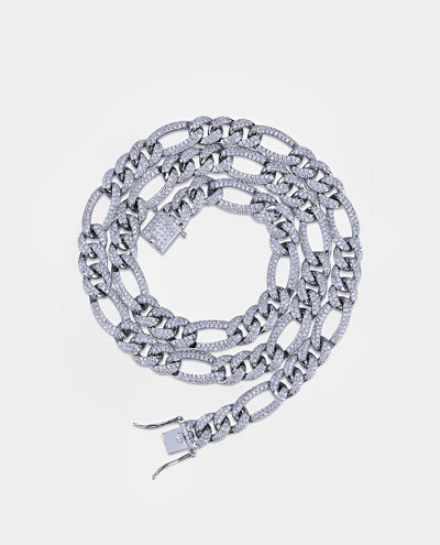 Chain Diamond Figaro Chain - Gold