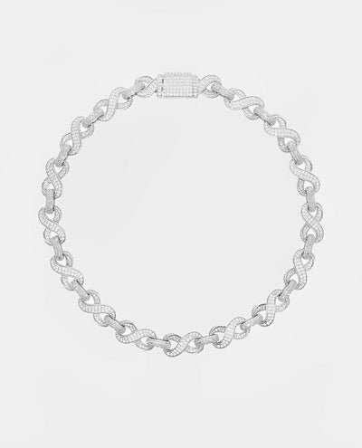 Infinity cuban link  - White Gold