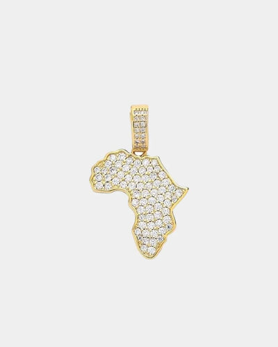 Pendant Africa - Gold