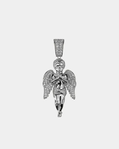 Pendant Angel - White Gold