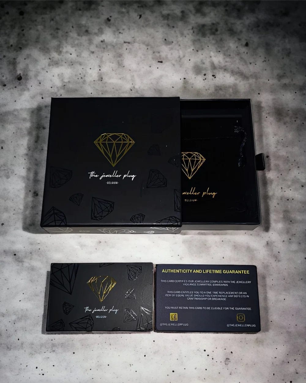 Pendant Diamond Fatma Hand - Rose Gold