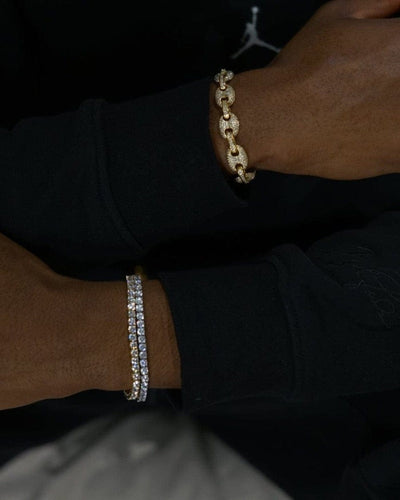 Bracelet 12 MM Gucci Link Bracelet - Gold