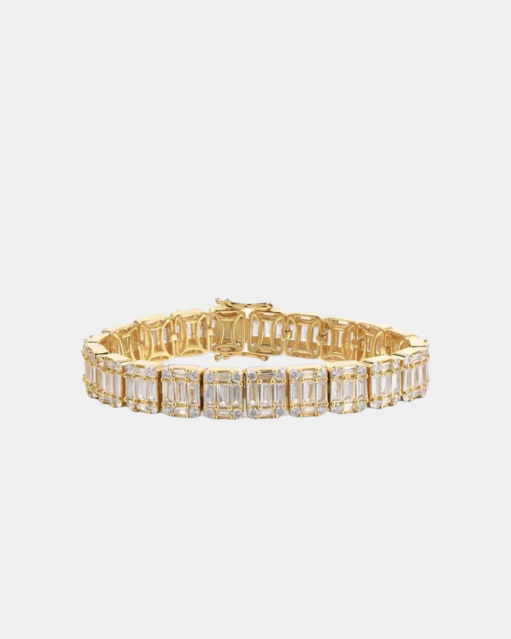 Bracelet Baguette Diamond Bracelet - Gold
