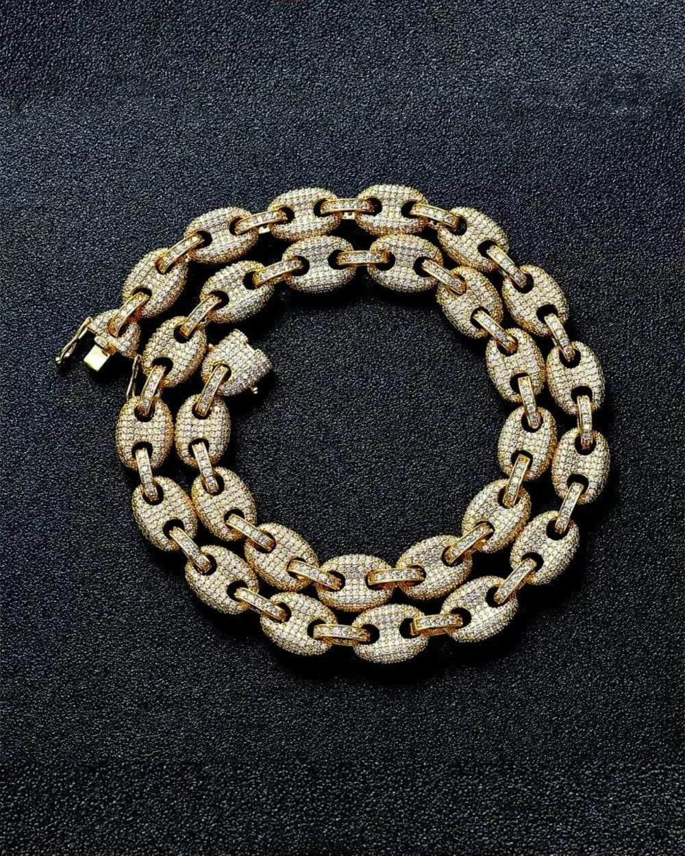 Chain 12 MM Gucci Link Chain - Gold