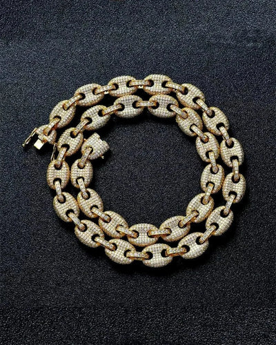 Chain 12 MM Gucci Link Chain - Gold