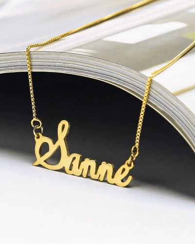 Customized Necklace Custom 'Cursive' - Name Necklace