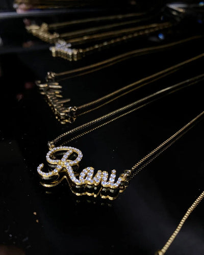 Customized Necklace Custom 'Diamond' - Name Necklace