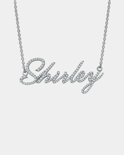 Customized Necklace Custom 'Diamond' - Name Necklace