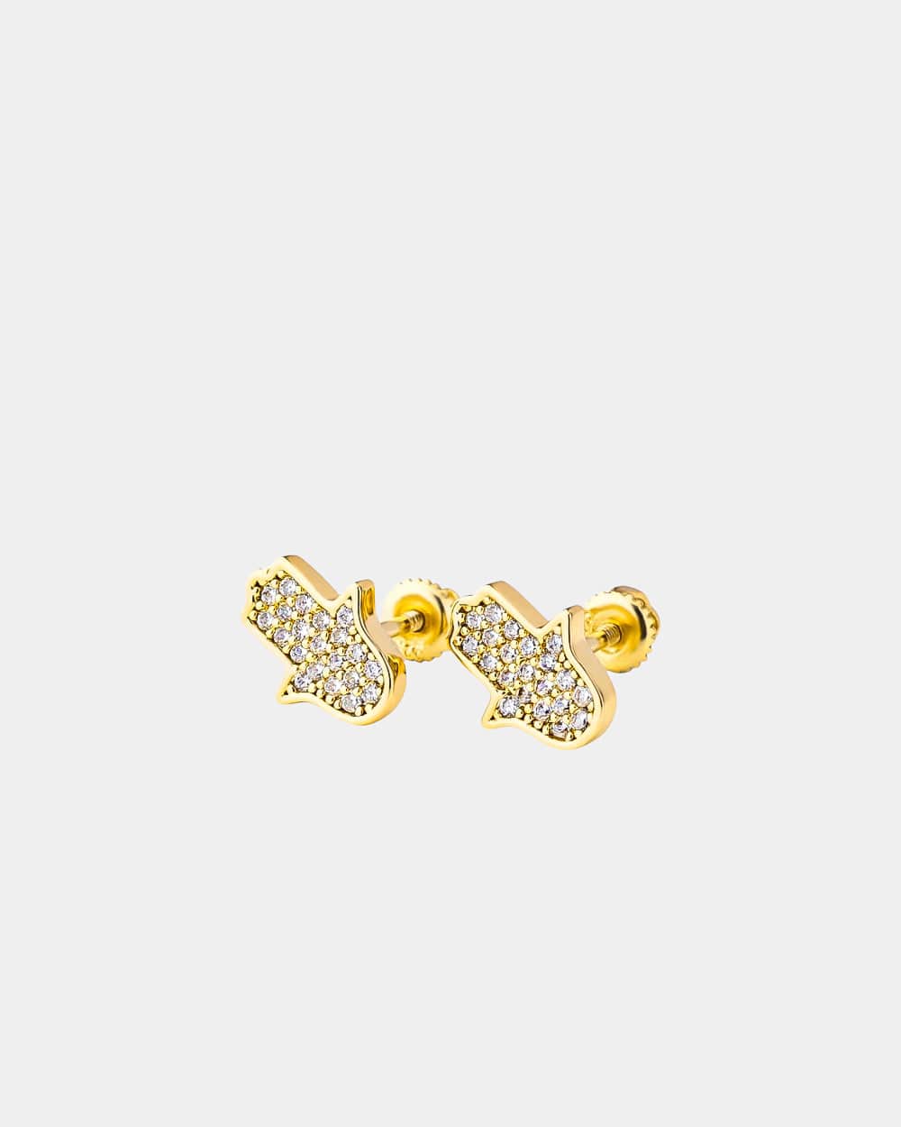 Earrings Fatma Hand Earrings - Gold