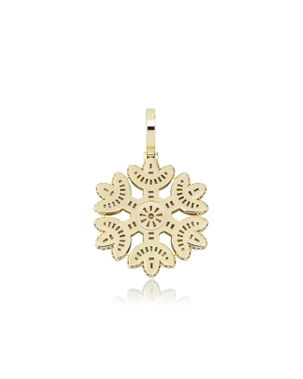 Pendant Ice Flake Pendant - Gold