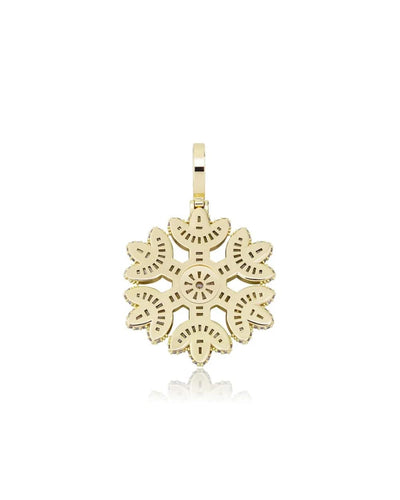 Pendant Ice Flake Pendant - Gold