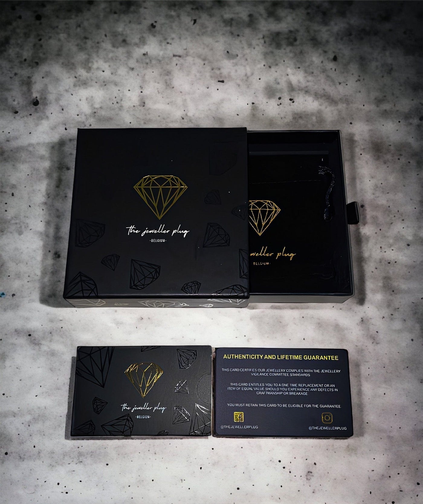 Pendant Stone - Gold