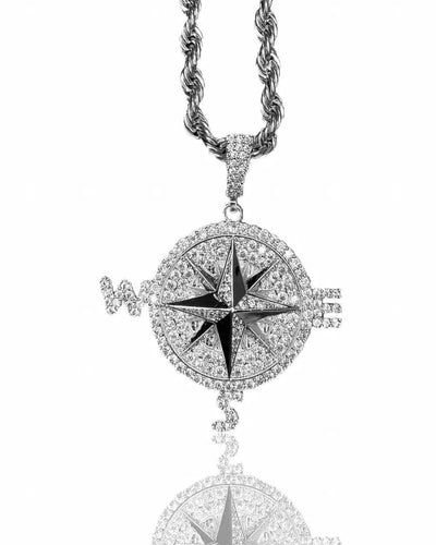 Pendant Stone - White Gold