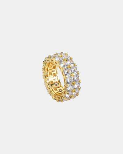 Ring Dual Eternity Ring - Gold