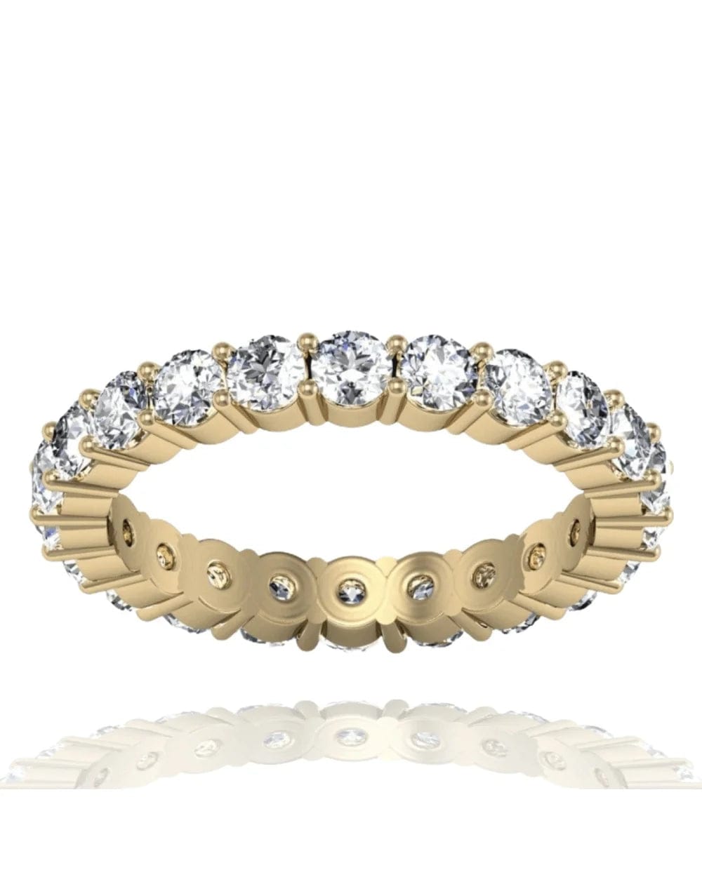 Ring Single Eternity Ring - Gold