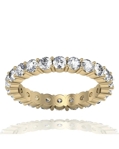 Ring Single Eternity Ring - Gold
