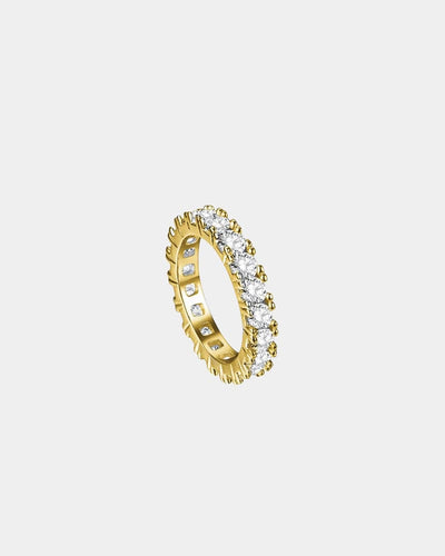Ring Single Eternity Ring - Gold